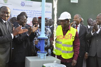 Côte dÂ’Ivoire : Le déficit dÂ’eau désormais résolu dans le Gbêkê avec la mise en fonction du Loka